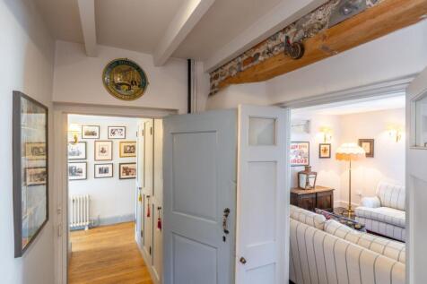 Entrance Hall and doors into Drawing Room