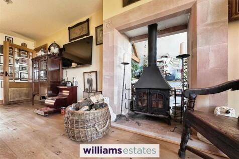 Double sided log burner