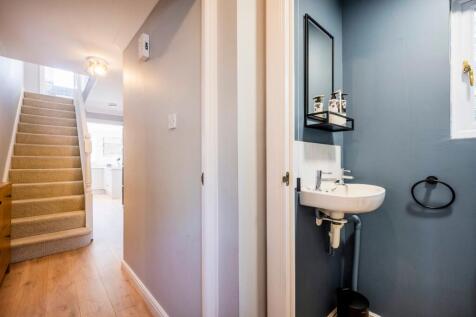 Downstairs Cloakroom and Hallway