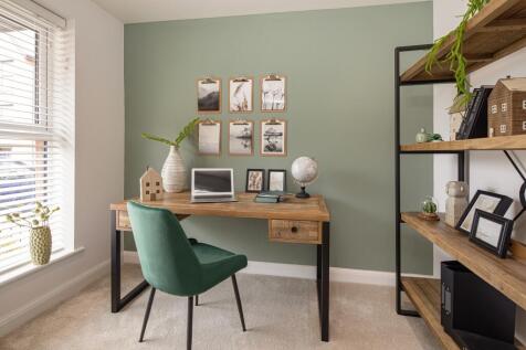 Home office in the Haversham 4 bedroom home