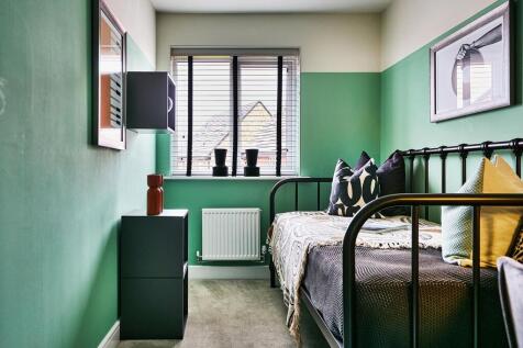 Third single bedroom is ideal for a nursery or could be used flexibly as a home office