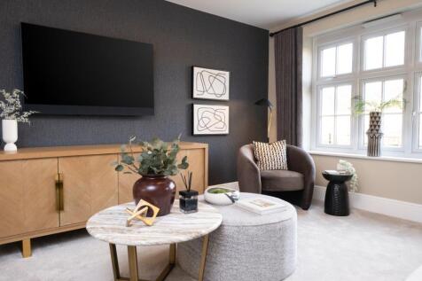 Living room of the Harrogate, a 4 bedroom house
