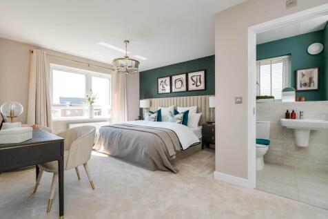 The main bedroom offers space to relax away from the rest of the home