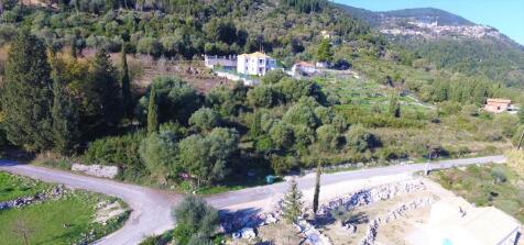 Aerial views of land