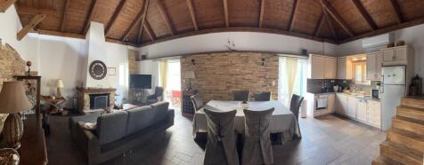 Panoramic house view