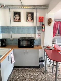 Kitchen area of flat