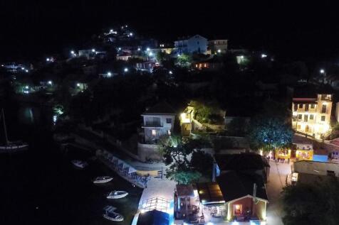 Aerial night view