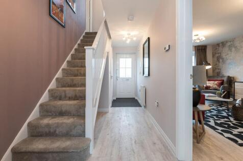 An impressive entrance hall