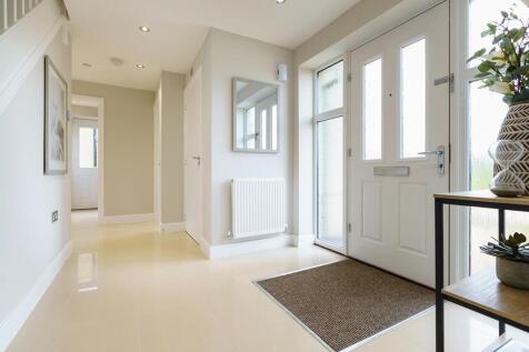 A large light and bright entrance hall