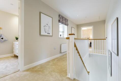 A large light landing area