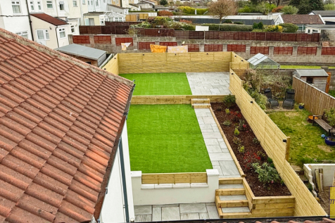 View of the garden