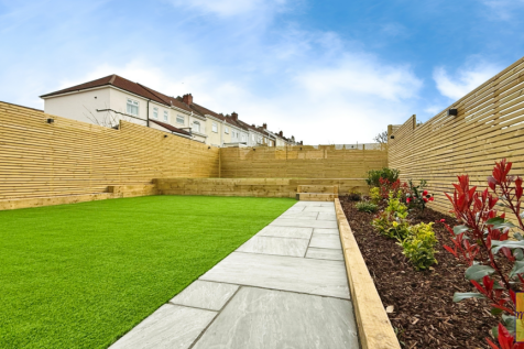 Rear garden