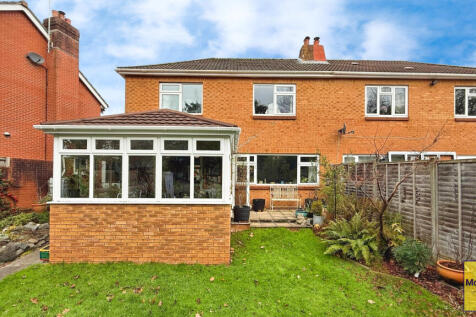 Rear of the property