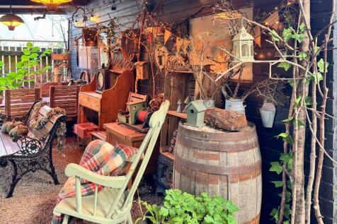 Outdoor seating area