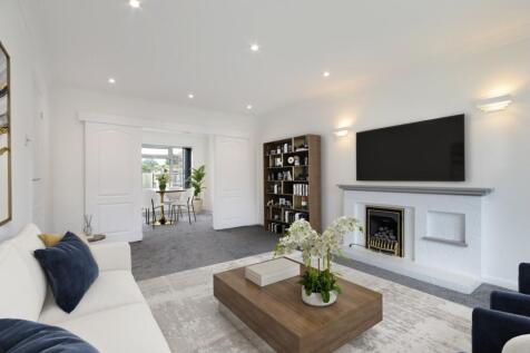 Living Room Staged