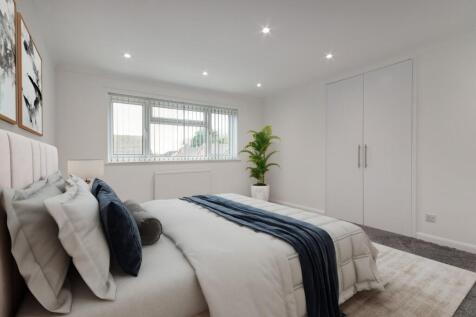 Bedroom One Staged