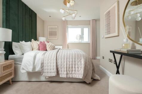 King-size bedroom with plenty of storage space