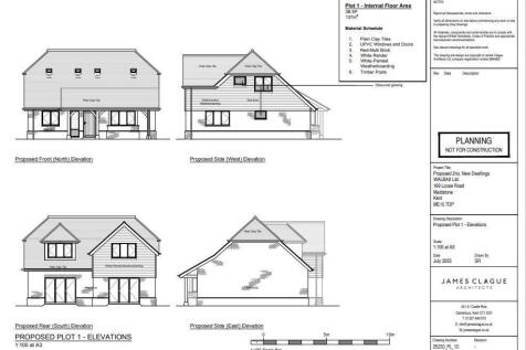 PLOT 1 ELEVATIONS