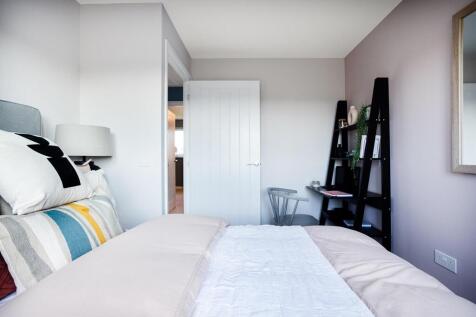 Bedroom two can fit a double bed or sizable single