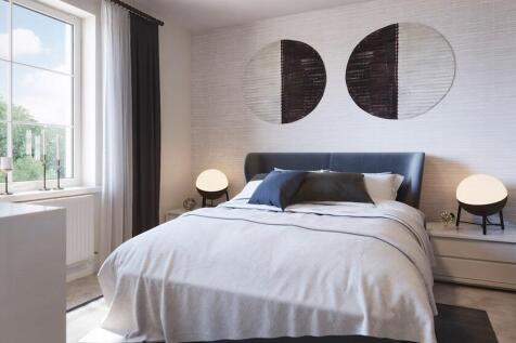 Lutterworth house type second double bedroom