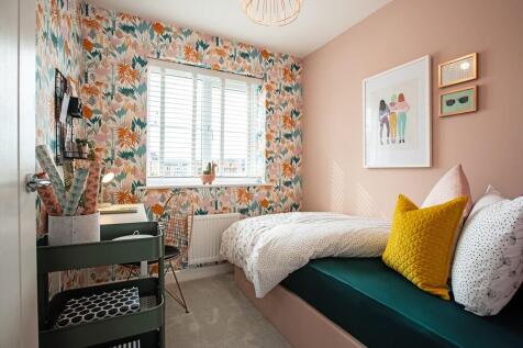 Bedroom four is a little girl's paradise