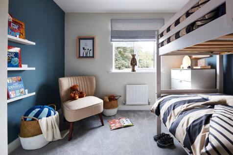 Make the most of the space in bedroom three for your youngsters