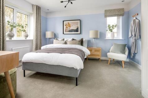 Enough space for a king-size bed and ample storage space