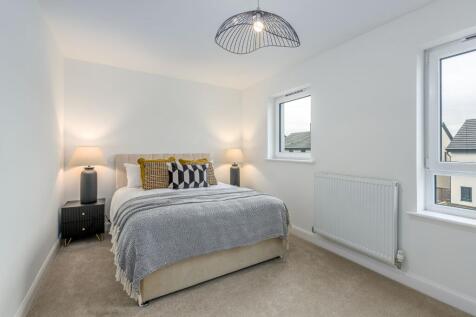 Double bedroom in 4 bedroom Stewarton house type