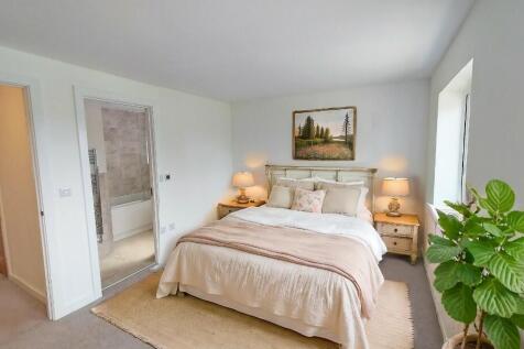 Bedroom 2 staged