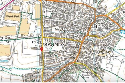 Map of Raunds