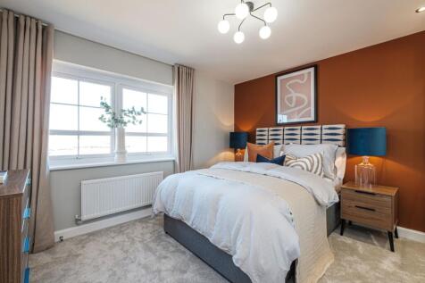 Interior view of the main bedroom in our 2 bed Roseberry home