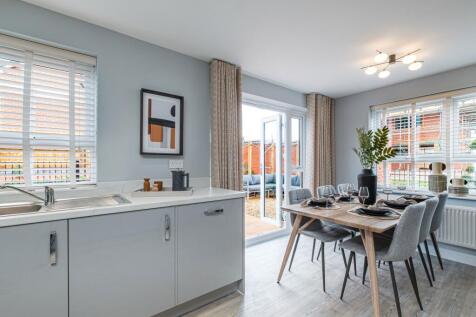 Interior view of the kitchen &amp; dining space in our 3 bed Ennerdale home