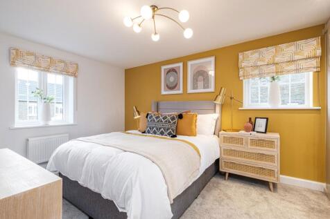 Interior view of our 4 bed Alderney main bedroom