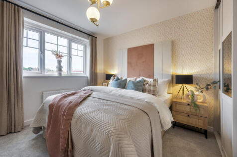 Indicative Bedroom, Contemporary Modern Decoration