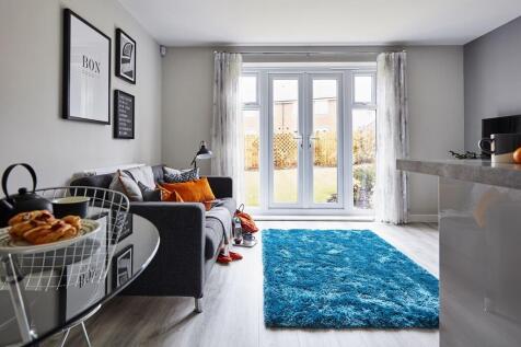 Open plan layout, French doors to rear garden