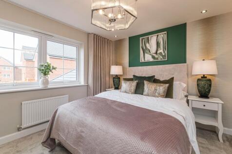 Interior view of the bed 1 in our 4 bed Kingsville home