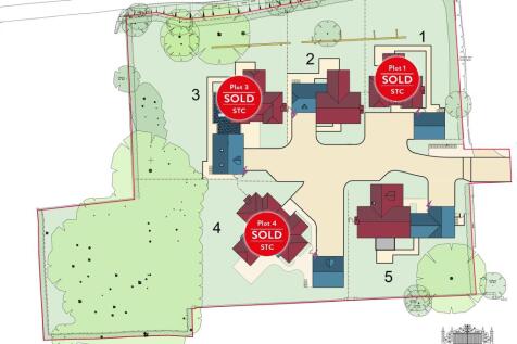 Sold plots 1, 3 &amp; 4