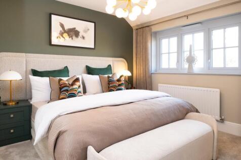Bedroom of the Harrogate, a 4 bedroom house