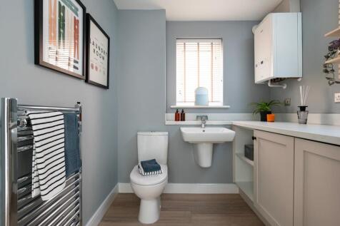 A handy combined cloakroom and utility