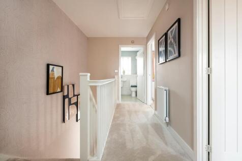 A bright and airy landing