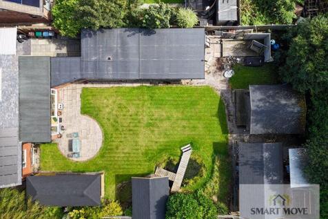 Overhead Rear Garden View