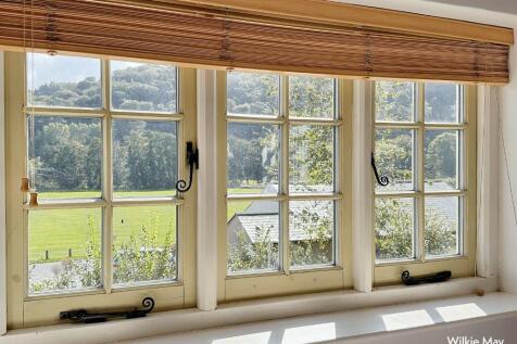 View through window