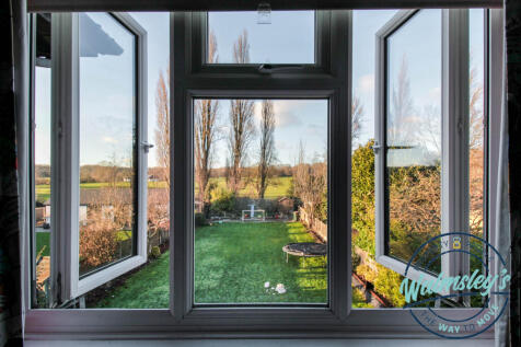 Gardens to rear from middle rear bedroom