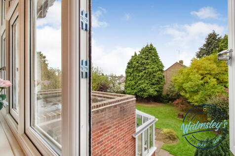 View from main bedroom over gardens