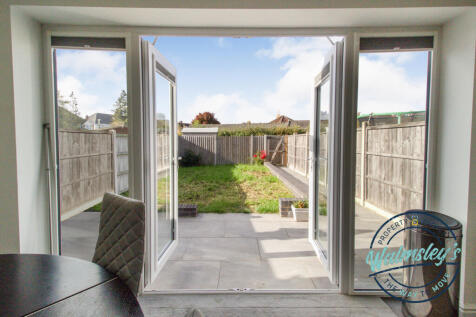 Rear views from kitchen dining room