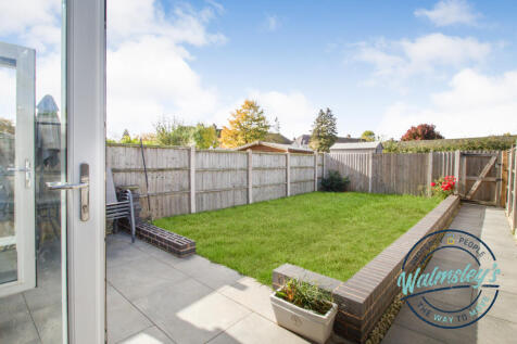 Rear gardens with gated access to additional secur