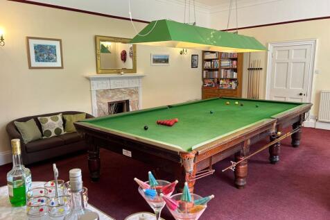 Reception Room 2 / Snooker Room (Front Aspect)