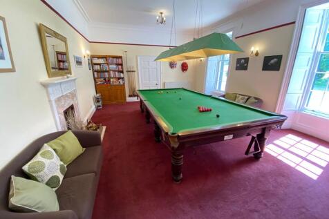 Reception Room 2 / Snooker Room (Front Aspect)