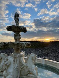 Central vineyard fountain