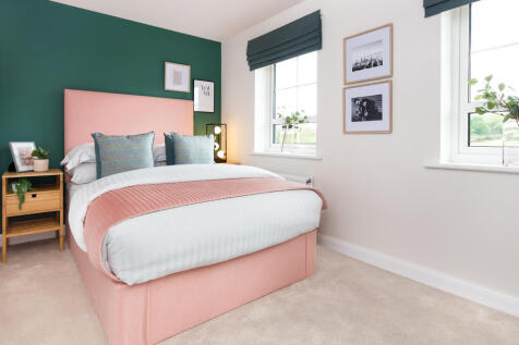 Main bedroom in the Denford 2 bedroom home